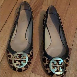 Tory Burch leopard flats